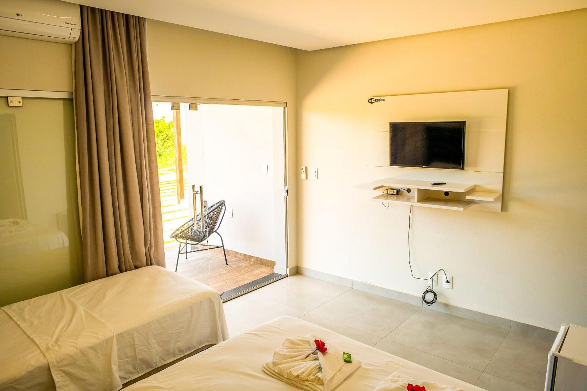 Pousada Com Piscina, Jacuzzi E Com Vista Em Capitolio - Casa Decore Exterior foto