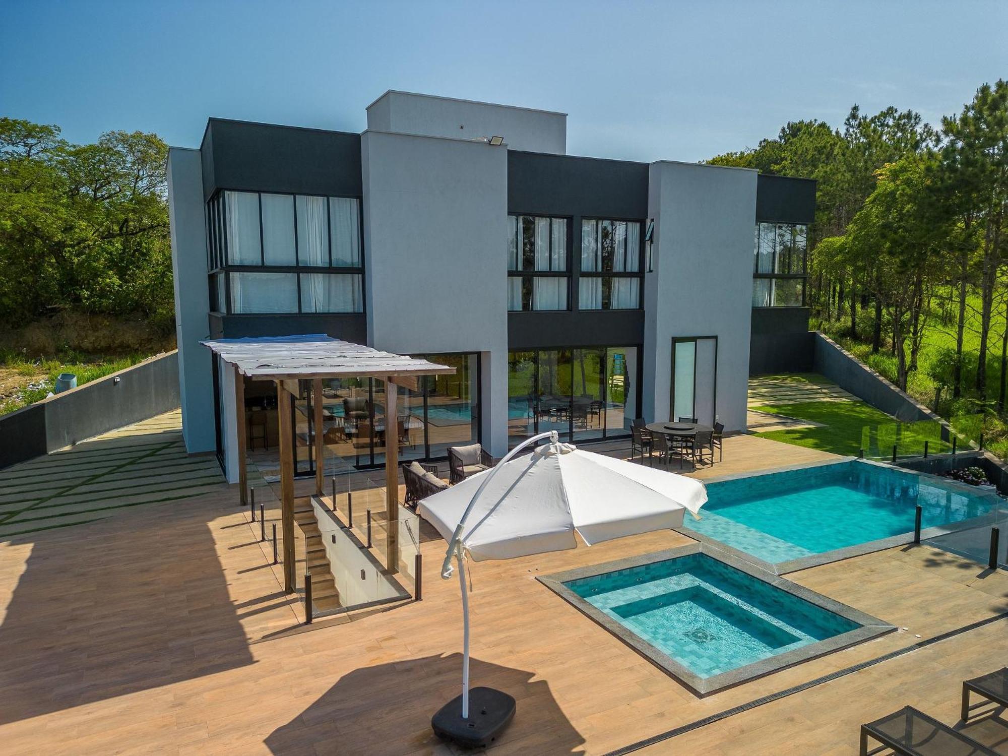 Pousada Com Piscina, Jacuzzi E Com Vista Em Capitolio - Casa Decore Exterior foto